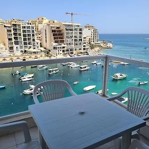 St Julians Bay Sea Front , San Ġiljan Málta